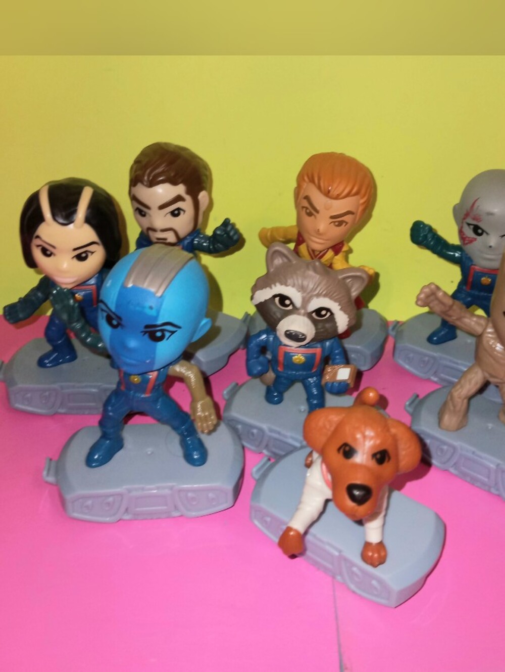 McDonalds GUARDIANS OF THE GALAXY 3 toys